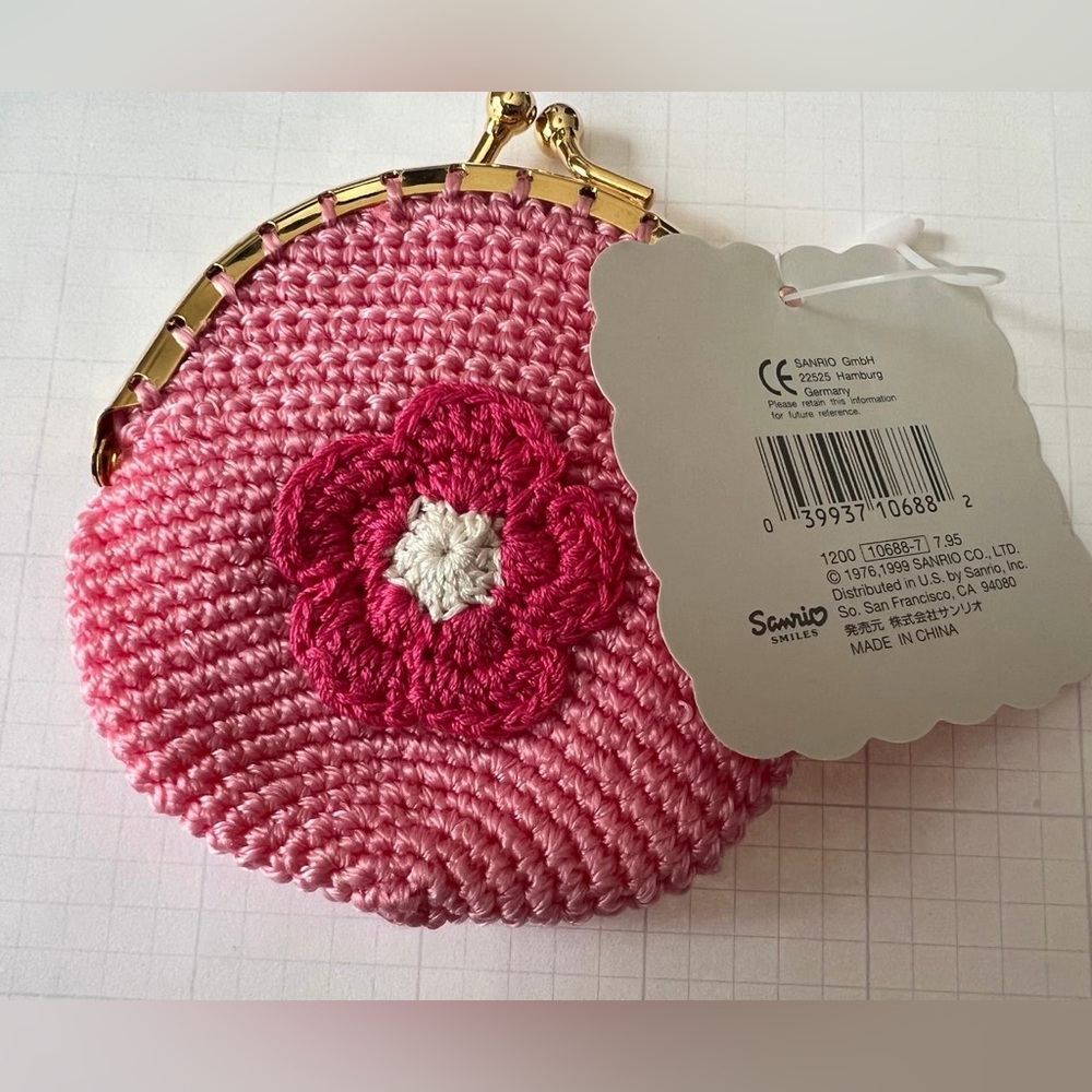 Sanrio Hello Kitty Coin Purse, snap top